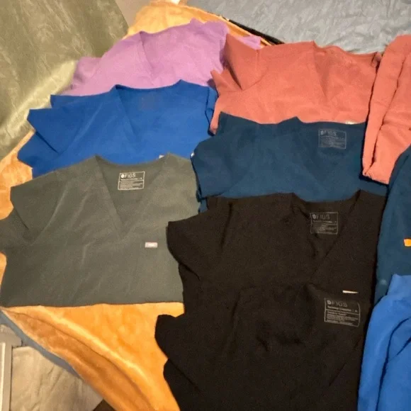 Figs Black Technical Collection Scrub Pants - Picture 2 of 10